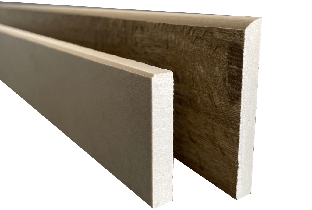 Beispiel Sockelleisten mit Fase